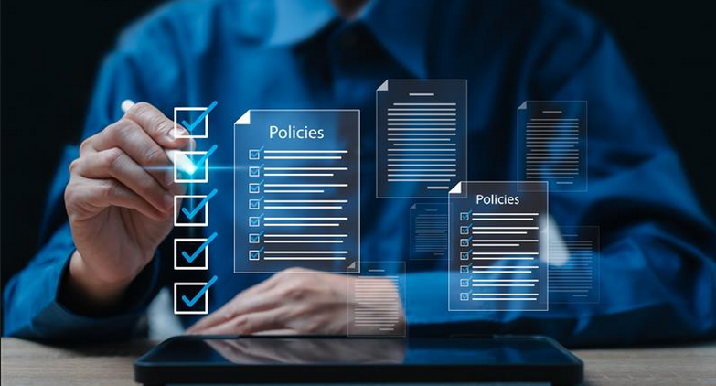 Secure digital interface showing real-time insurance premium calculations with high-trust verification icons